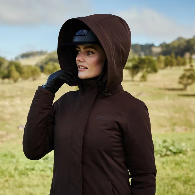 WeatherBeeta All Purpose Waterproof Insulated Longline Jacket - Espresso-6