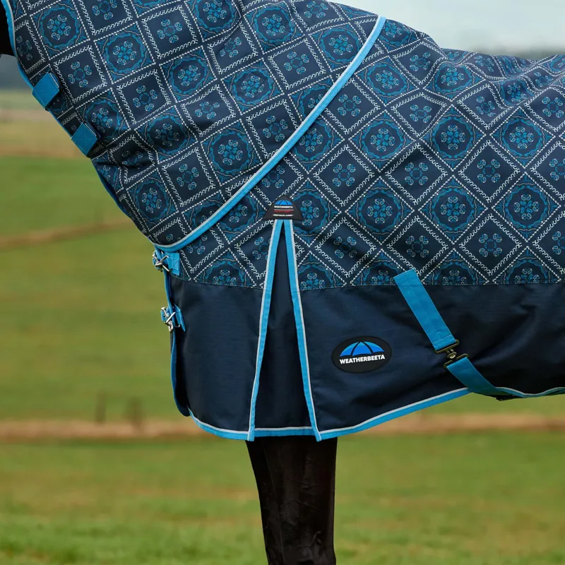 WeatherBeeta ComFiTec Heritage 220g Detachable Neck Turnout - Paisley-5