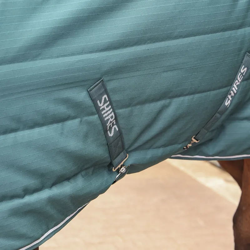 Shires Tempest Original 600D 200 Detach-A-Neck Stable Rug - Emerald-7