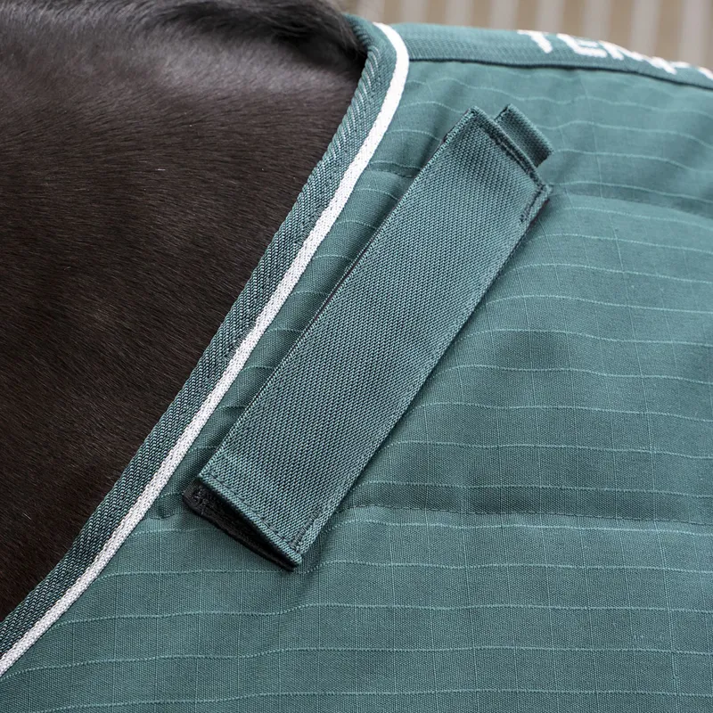 Shires Tempest Original 600D 200 Detach-A-Neck Stable Rug - Emerald-3
