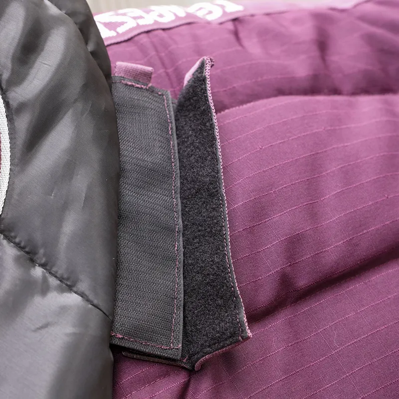 Shires Tempest Original 600D 300 Detach-A-Neck Stable Rug - Burgundy-4