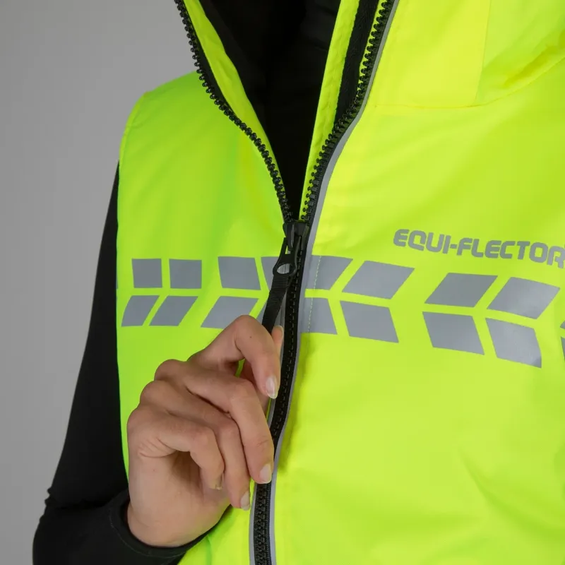 EQUI-FLECTOR Hi-Vis Womens Waterproof Gilet - Yellow-4