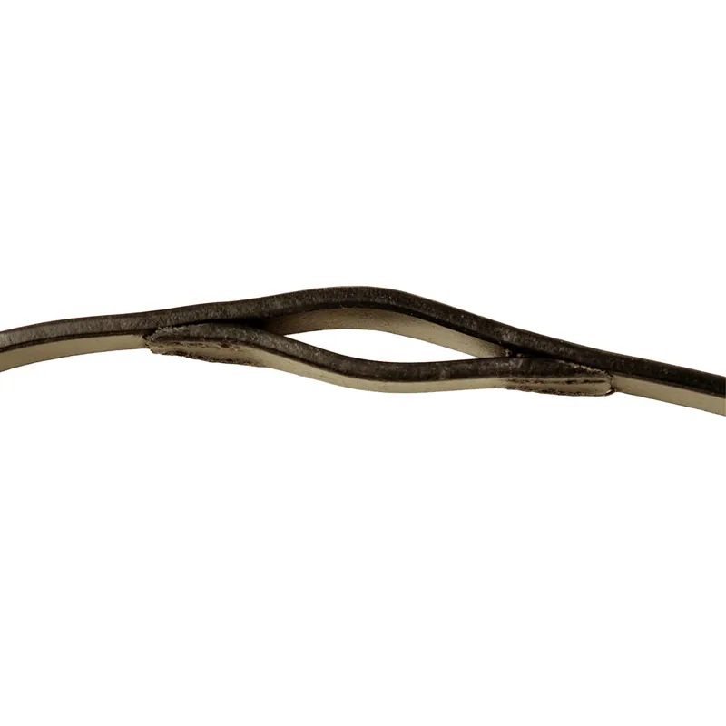 Dever Classic Leather Neck Strap With Loop - Brown-2