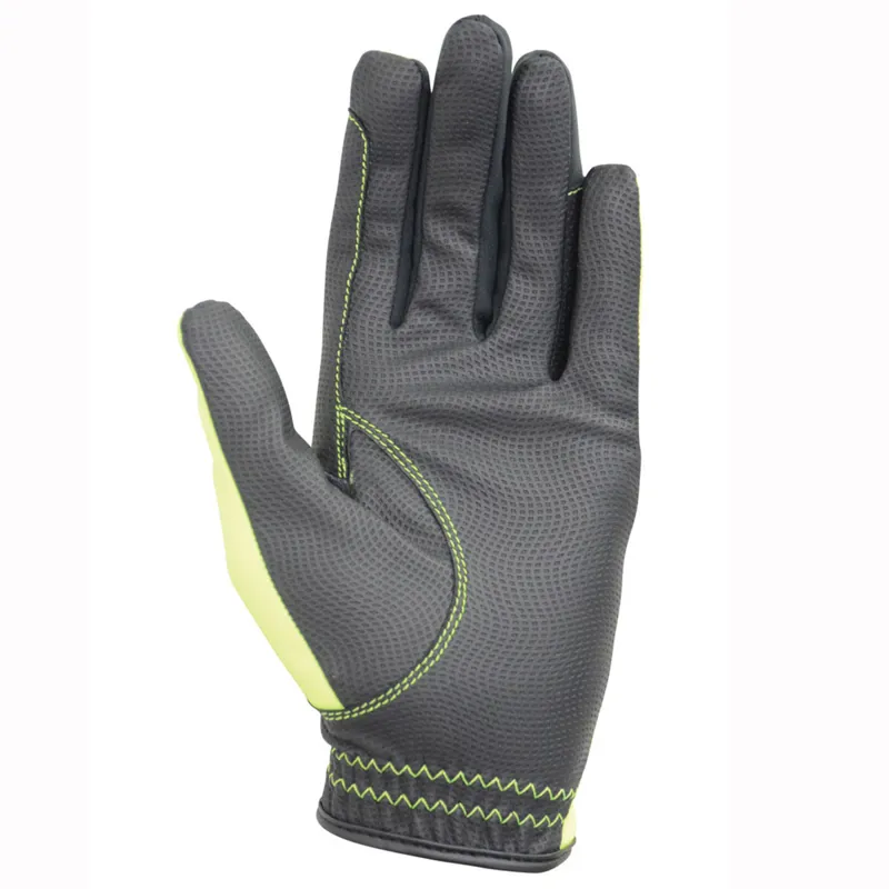 Hy Equestrian Extreme Softshell Adults Riding Gloves - Reflective-1