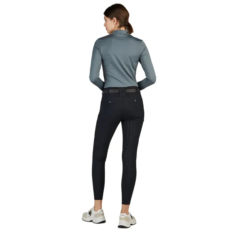Pikeur Linnett GripTec Full Seat Womens Riding Tights - Black-2