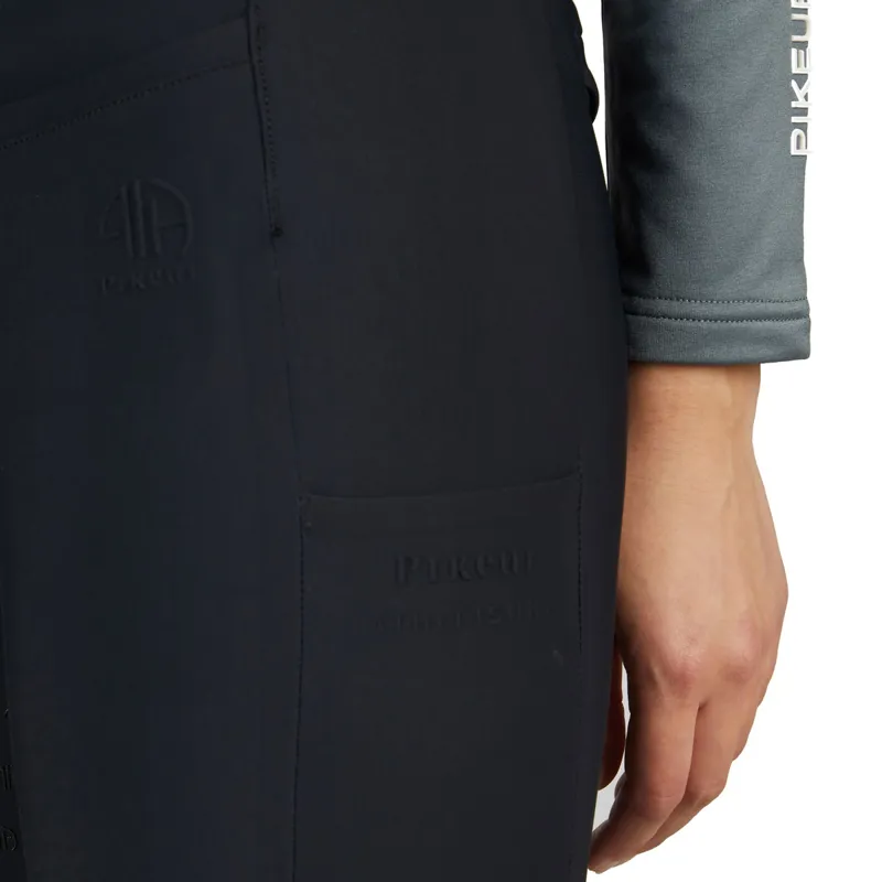 Pikeur Linnett GripTec Full Seat Womens Riding Tights - Black-3