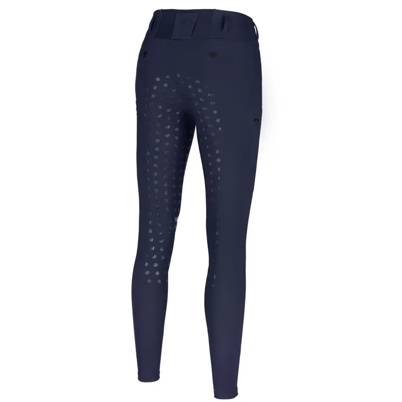 Pikeur Linnett GripTec Full Seat Womens Riding Tights - Nightblue-1