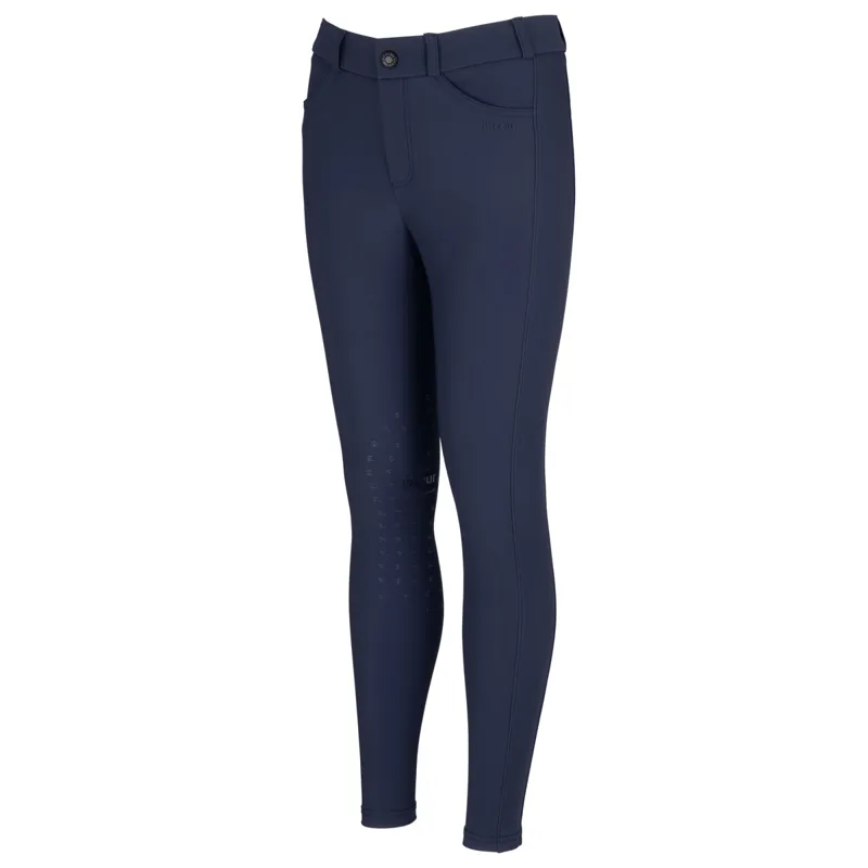 Pikeur New Brooklyn SD Knee Grip Junior Breeches - Nightblue