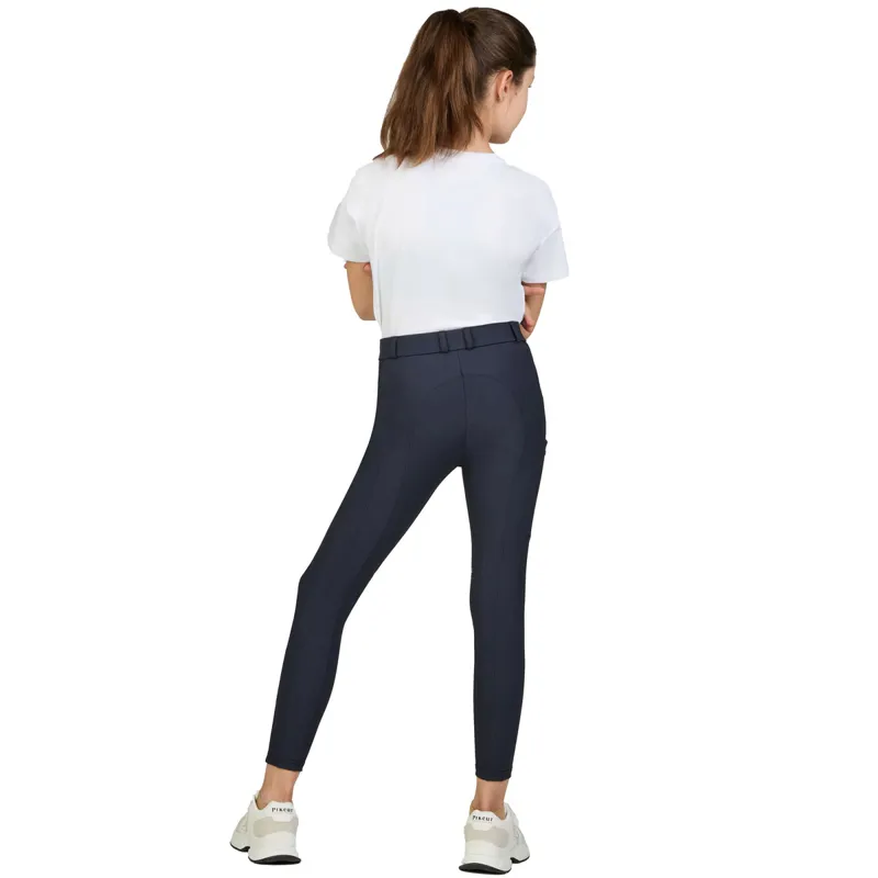 Pikeur New Brooklyn SD Knee Grip Junior Breeches - Nightblue-1