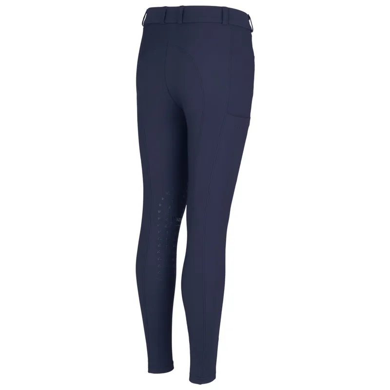 Pikeur New Brooklyn SD Knee Grip Junior Breeches - Nightblue-2