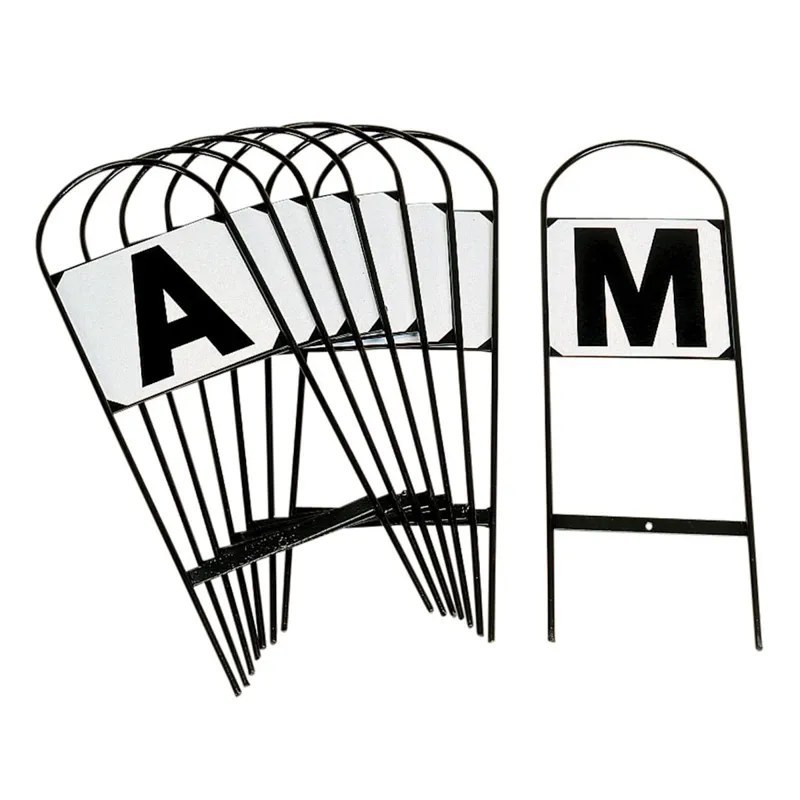 Stubbs Tread In Dressage Markers - Set of 8 Letters/ABCEFHKM