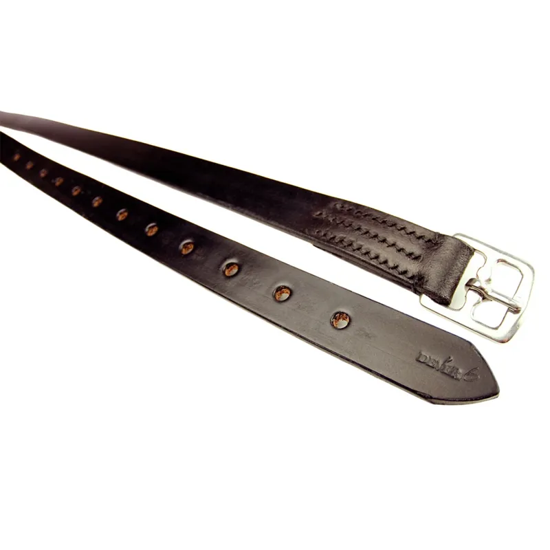 Dever Classic English Stirrup Leathers - Brown-1