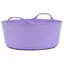 Red Gorilla Tubtrug Flexible Small Shallow Bucket 15L - Soft Purple