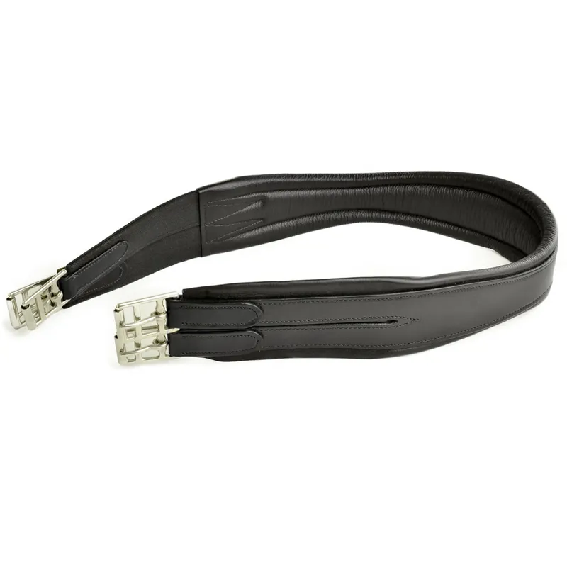 Dever Classic Deluxe Atherstone Girth with Elastic One End - Black-2