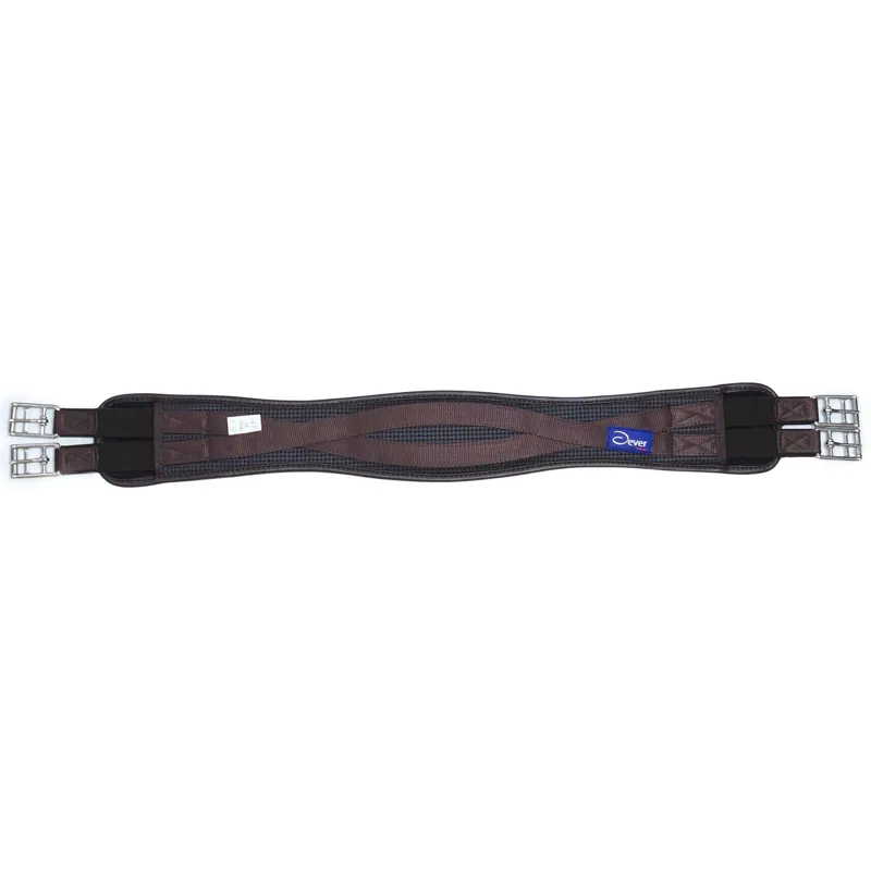 Dever Classic Comfort GP Girth with Elastic Both Ends - Brown-2