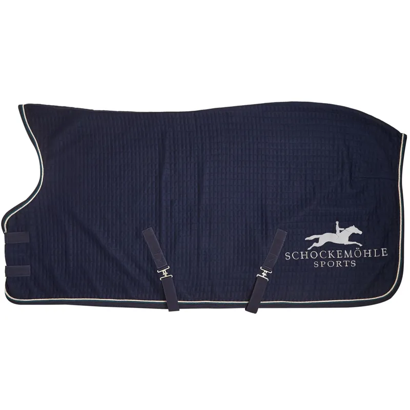 Schockemohle Heat Balance Sweat Rug - Midnight Blue-1