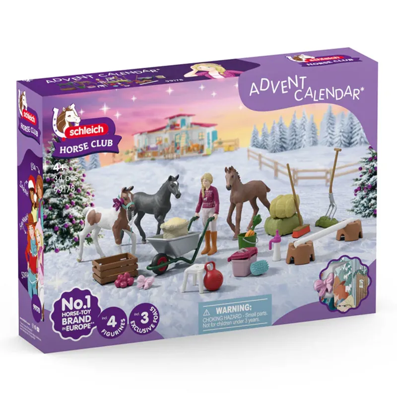 Schleich 2025 Horse Club Advent Calendar - Christmas Foal Raising