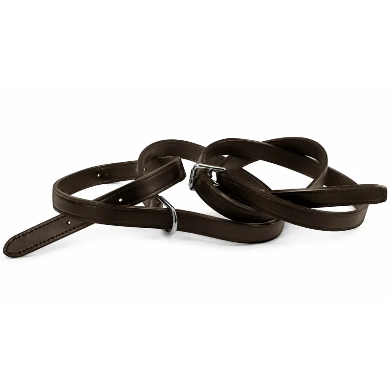 Windsor Adults Stirrup Leathers - 54 inch - Havana