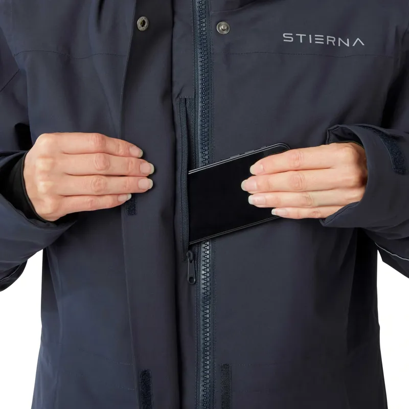 Stierna Stella Winter Womens Waterproof Parka - Midnight Navy-1