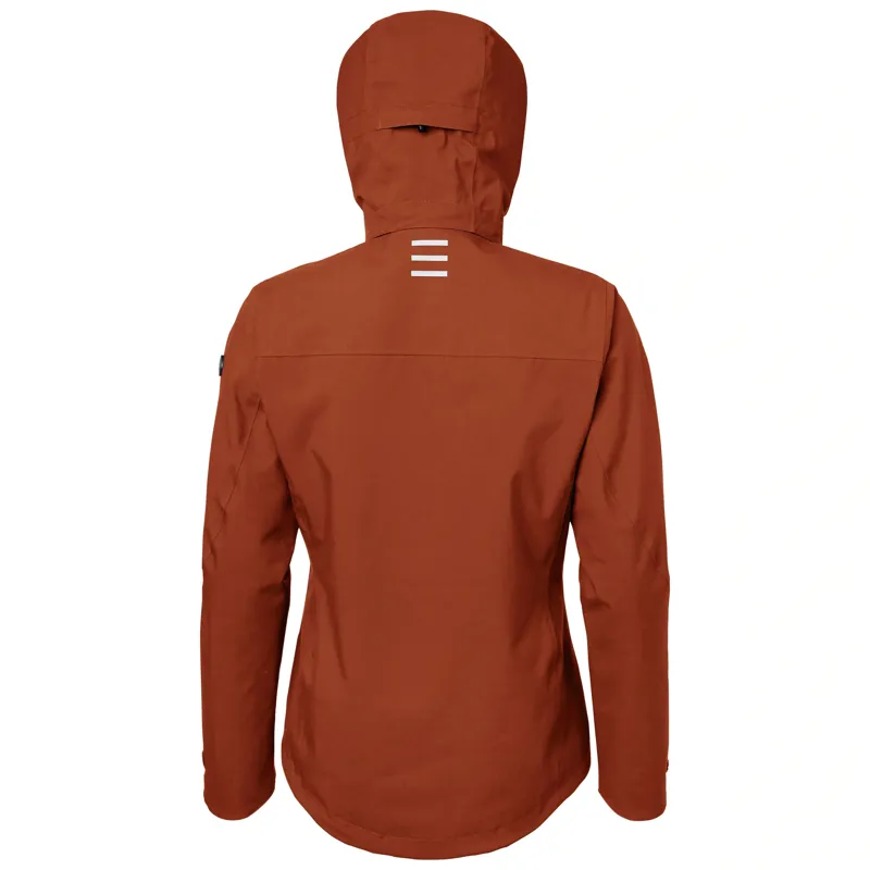 Stierna Storm Womens Waterproof Rain Jacket - Copper-1