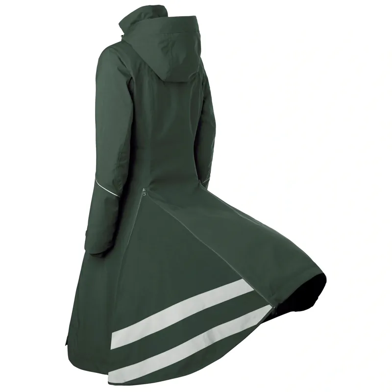 Stierna Stella 2.0 Womens Long Waterproof Coat - Ivy-2