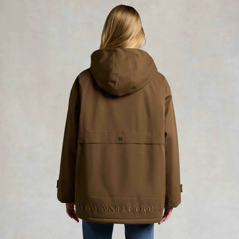 Holland Cooper One Size Waterproof Womens Jacket - Chestnut-2