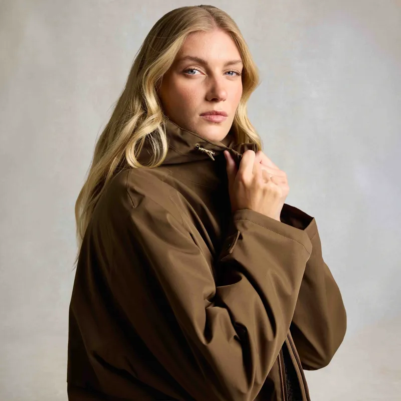 Holland Cooper One Size Waterproof Womens Jacket - Chestnut-6