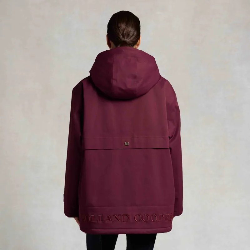 Holland Cooper One Size Waterproof Womens Jacket - Mulberry-2