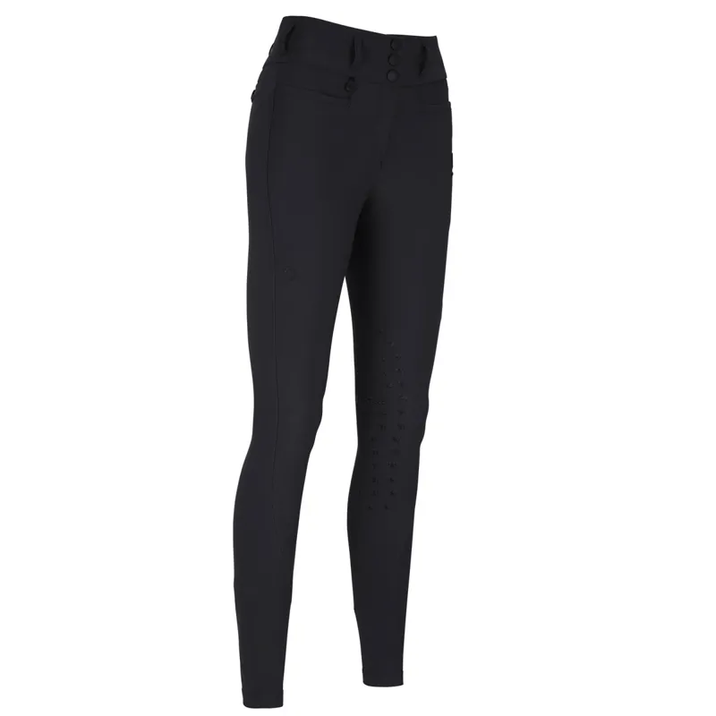 Pikeur Linn SD Knee Grip Ladies Breeches - Black