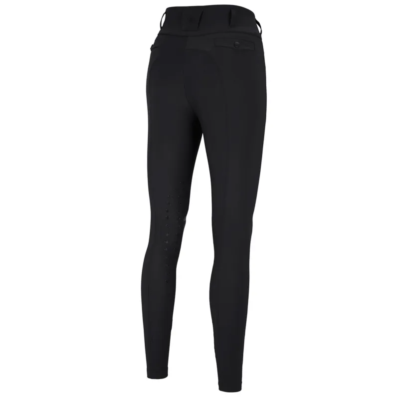 Pikeur Linn SD Knee Grip Ladies Breeches - Black-2
