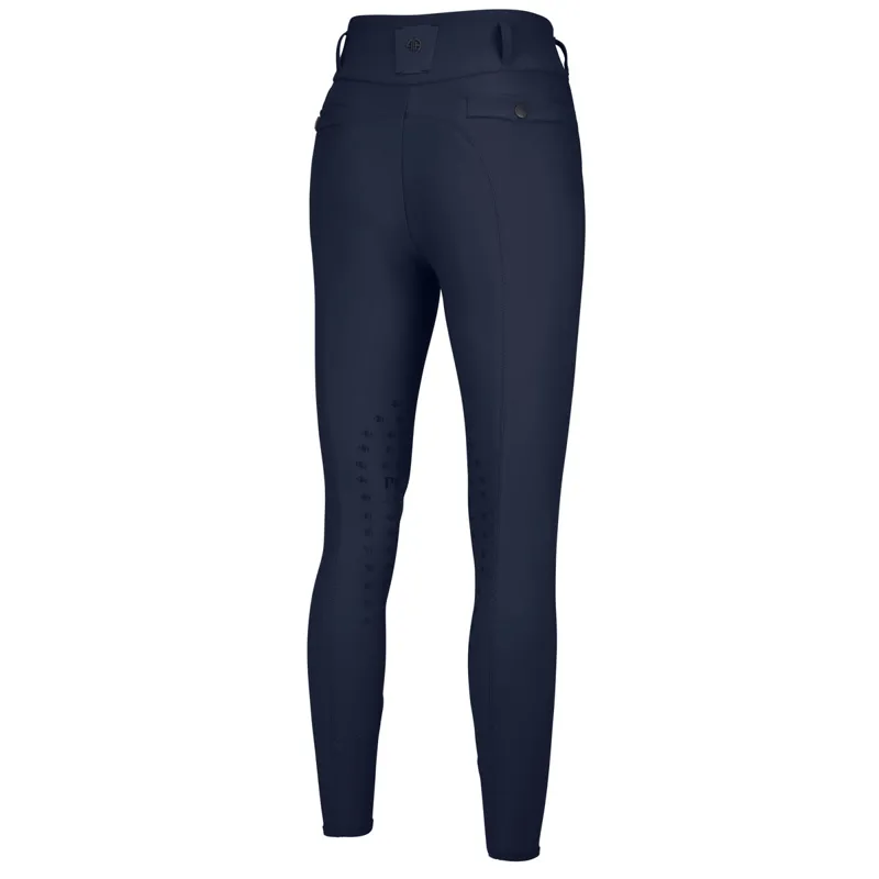 Pikeur Linn SD Knee Grip Ladies Breeches - Nightblue-2