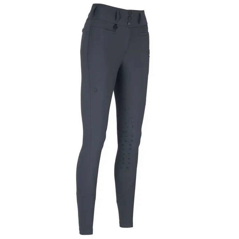 Pikeur Linn SD Knee Grip Ladies Breeches - Dark Shadow
