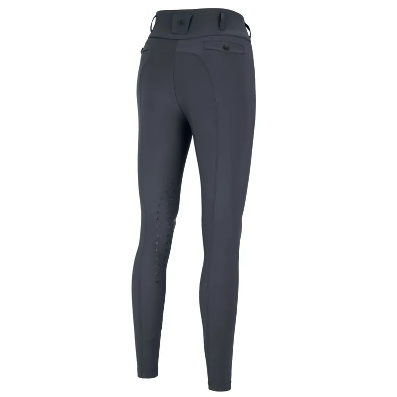 Pikeur Linn SD Knee Grip Ladies Breeches - Dark Shadow-3