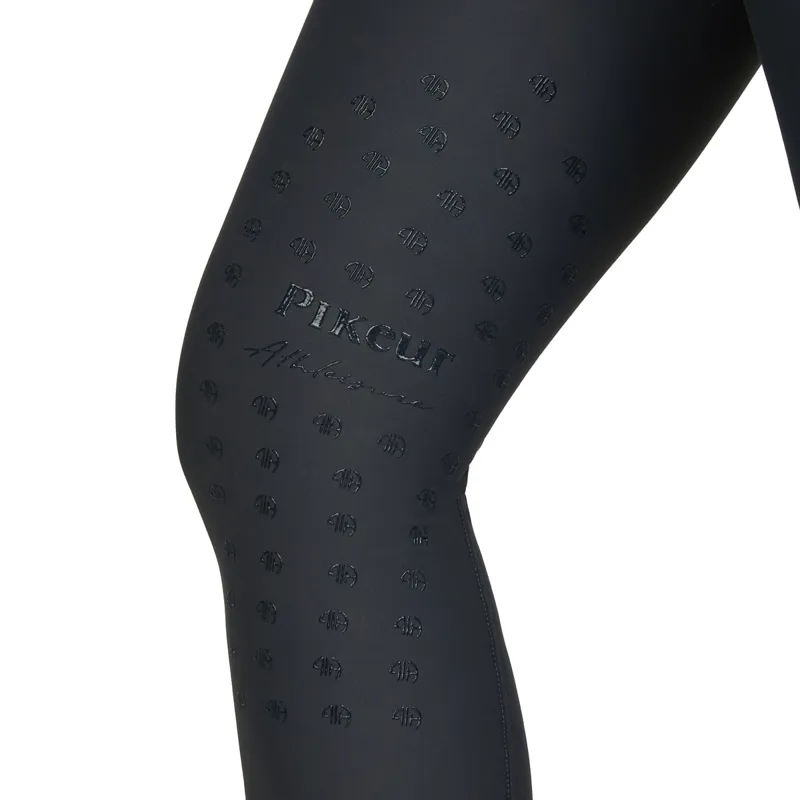 Pikeur Linn SD Knee Grip Ladies Breeches - Dark Shadow-5