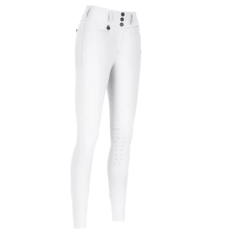 Pikeur Linn SD Knee Grip Ladies Competition Breeches - White