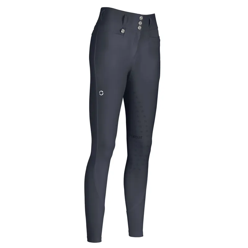 Pikeur Linn SD Full Grip Ladies Breeches - Dark Shadow