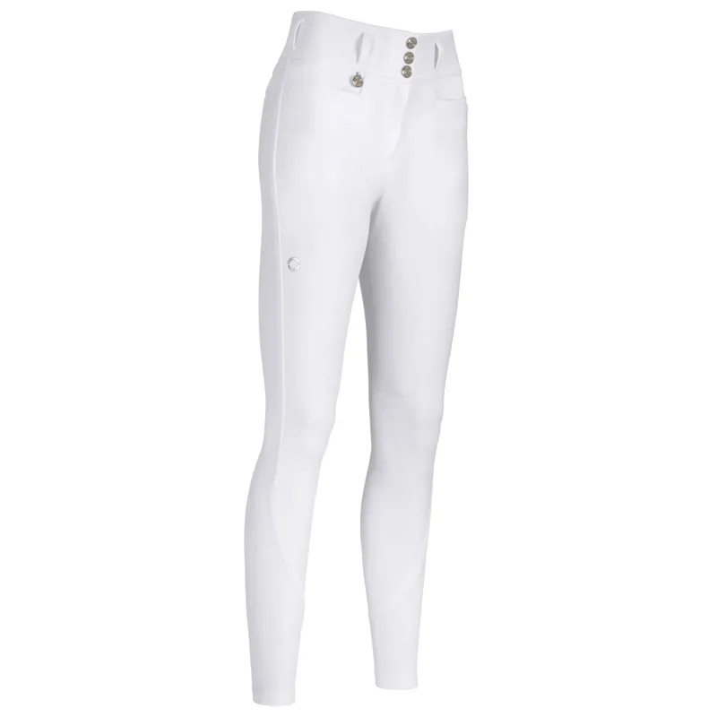 Pikeur Linn SD Full Grip Ladies Competition Breeches - White