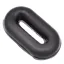 Dever Classic Rubber Martingale Stop - Black