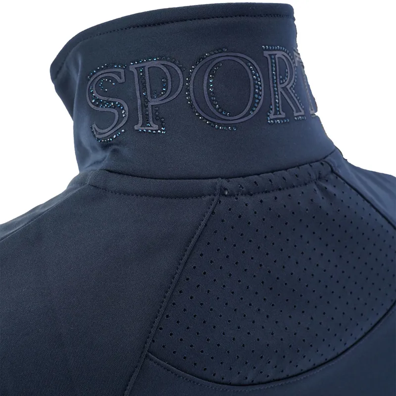 Schockemohle Harriet Style Ladies Softshell Gilet - Dark Blue-2