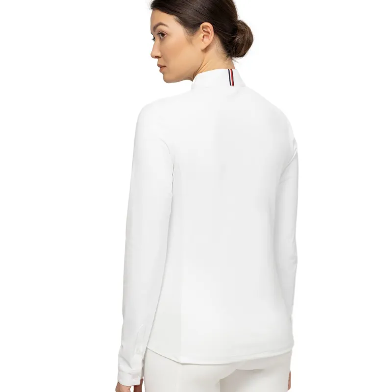 Tommy Hilfiger Charlotte Ladies Competition Shirt - Optic White-1