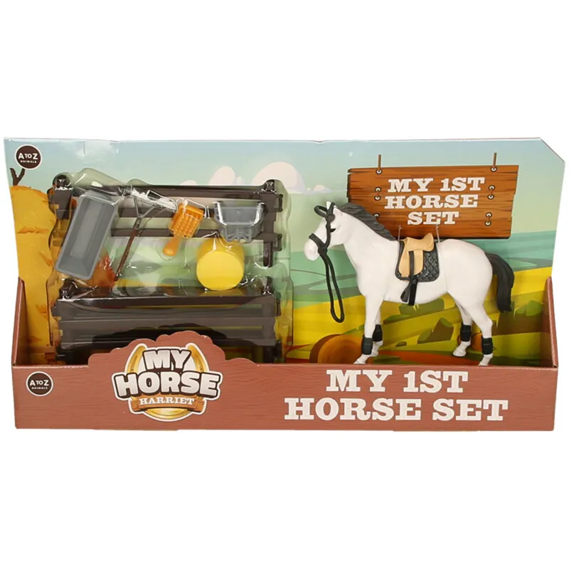 Platinum Horse Club Horse Play Set - Grey