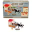 Platinum Horse Stall Scene Toy Set - Black