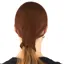 Kentucky Pony Tail Hole Hairnet 2 Pack - Dark Brown