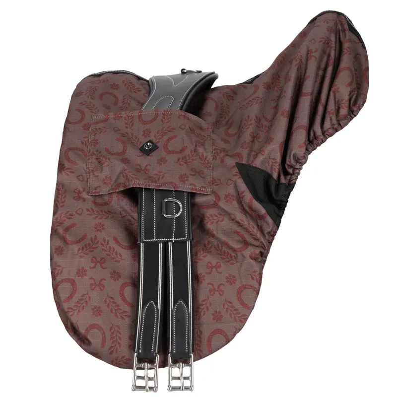 QHP Collection Saddle Cover - Whispering Woods-1