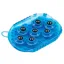 Roma Massage Rubber Mitt with Magnetic Roller Balls - Blue
