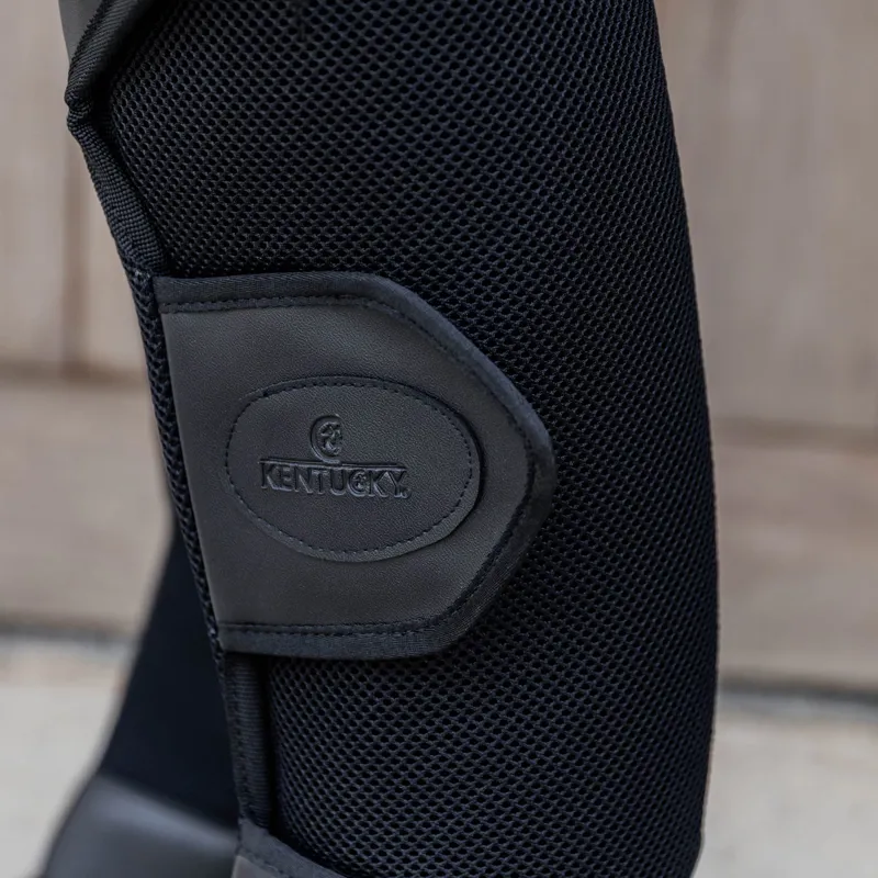 Kentucky 3D Spacer Travel Front Boots - Black-4