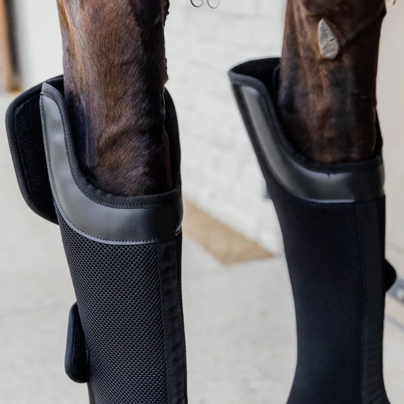 Kentucky 3D Spacer Travel Front Boots - Black-5