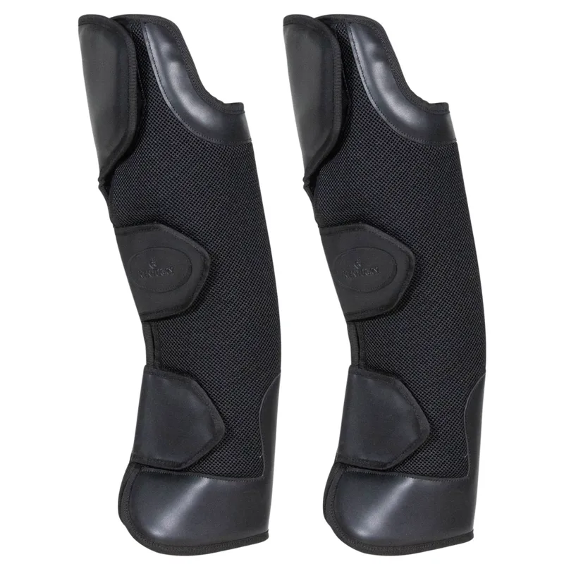 Kentucky 3D Spacer Travel Front Boots - Black-7