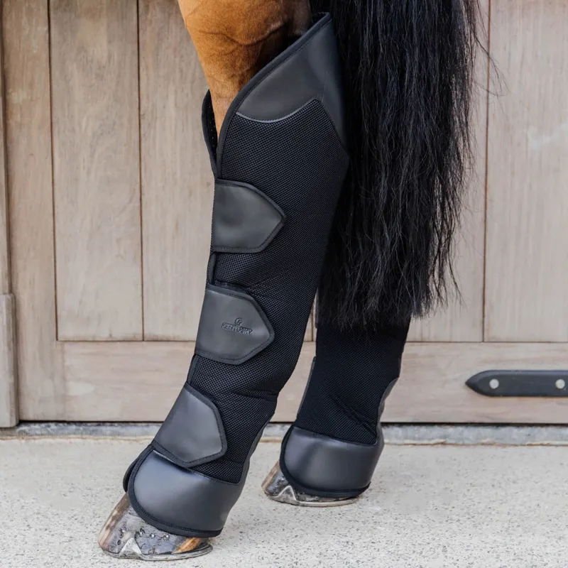 Kentucky 3D Spacer Travel Hind Boots - Black