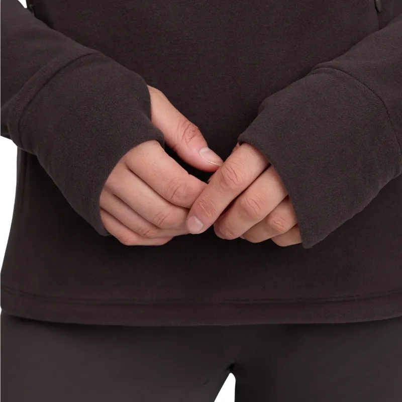 LeMieux Frances Womens 1/4 Zip Fleece - Cocoa-5